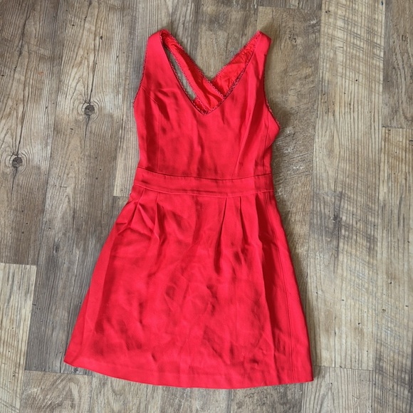 Sezane Dresses & Skirts - Sezane Red Mini Dress